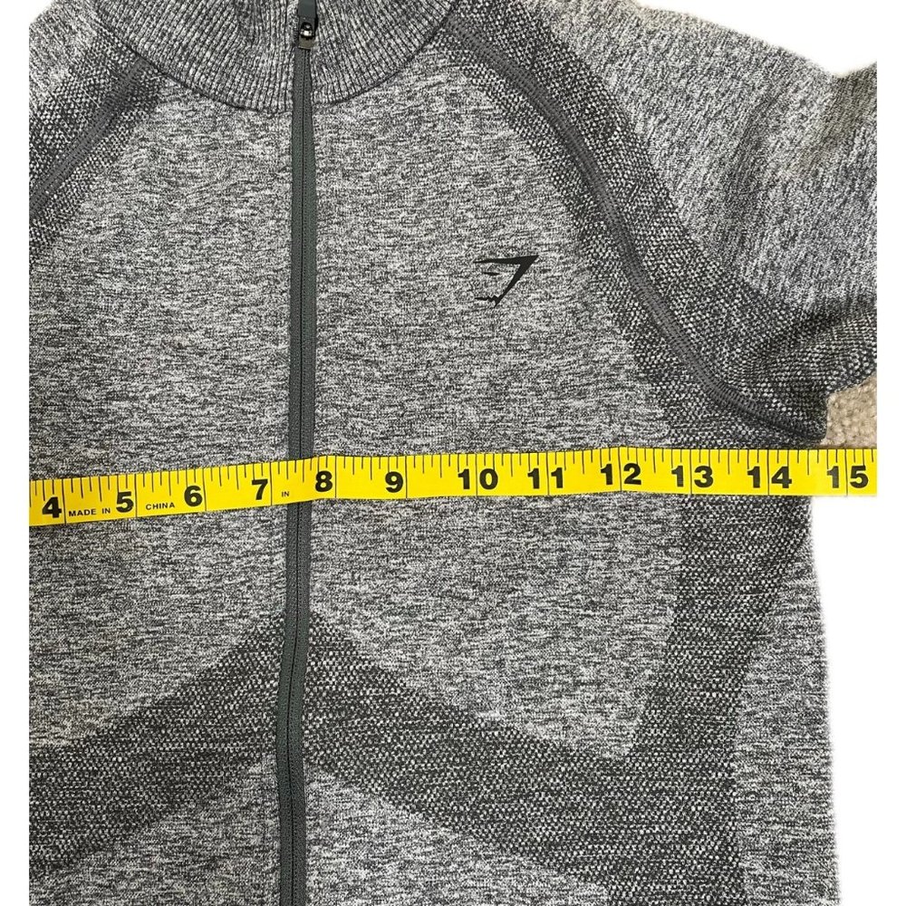 Gymshark Grey Flex Zip Through Jacket Size S New … - image 7